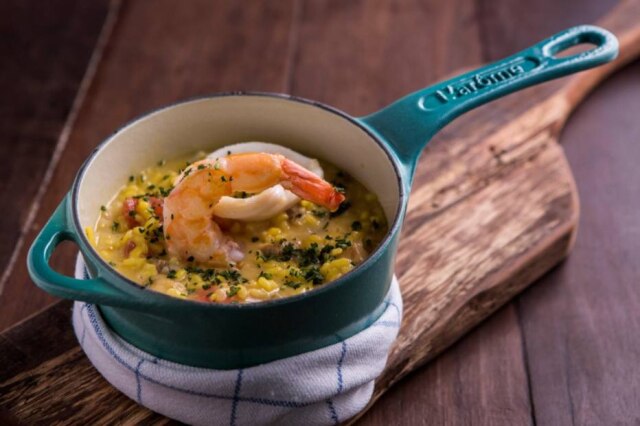 Ricardo D'Angelo|Divulgação Para compartilhar, risoto de frutos do mar