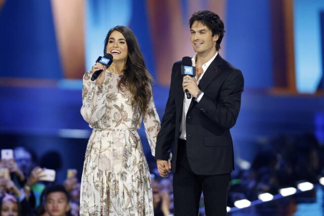 Danny Moloshok/Reuters Nikki Reed e Ian Somerhalder estão juntos desde 2014