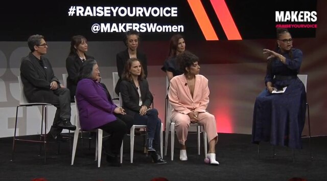 YouTube/@MAKERS O movimento Time's Up já arrecadou cerca de R$ 65 milhões para um fundo de amparo jurídico a mulheres sem condições de bancar processos contra abusadores