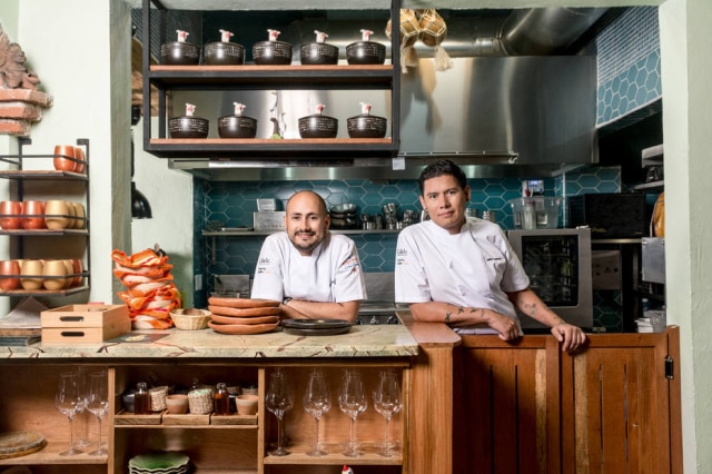 Chefs Jaime Rodríguez e Sebastián Pinzón, fundadores do Celele
