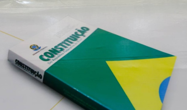 Dida Sampaio/Estadão Constituição brasileira foi aprovada no dia 22 de setembro de 1988.