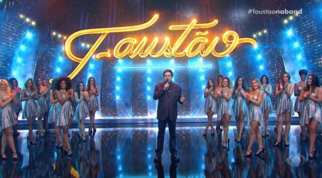 Reprodução de 'Viradão do Faustão' (2022)/Band O apresentador Fausto Silva fez sua estreia na Band em 1º de janeiro de 2022