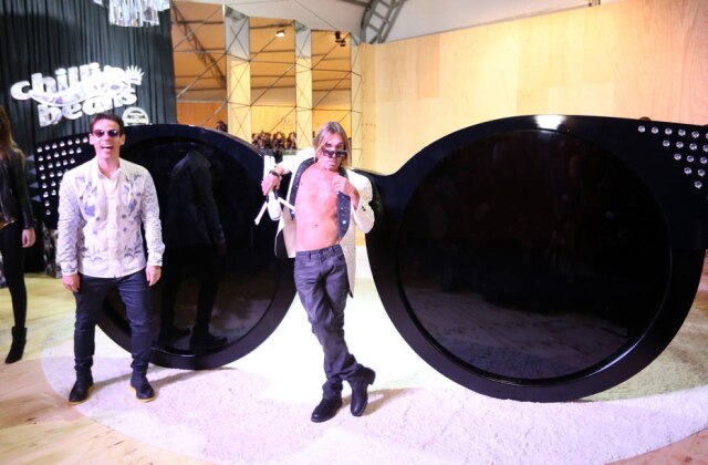 JF Diorio/Estadão Iggy Pop participou de ação promocional na SPFW