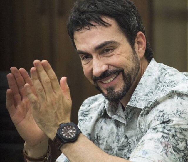 Mauricio Fidalgo/TV Globo Padre Fábio de Melo se emocionou no 'Caldeirão'