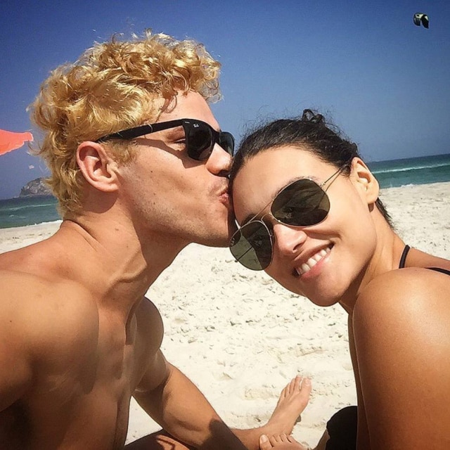 Instagram / @joseloreto Os atores José Loreto e Débora Nascimento