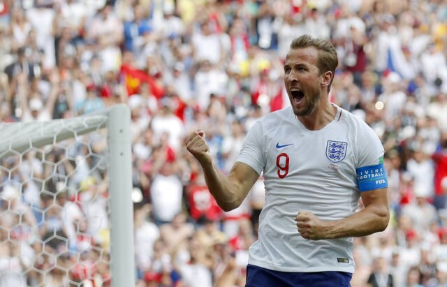 Antonio Calanni / AP Photo O jogador Harry Kane em partida contra o Panamá.