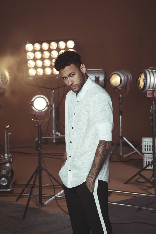Divulgação/C&A Neymar na campanha de Dia dos Pais da C&A