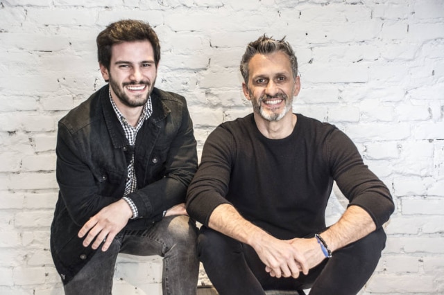Zeca Wittner/Estadão A dupla de arquitetos Hugo Sigaud e Bernard Leroux