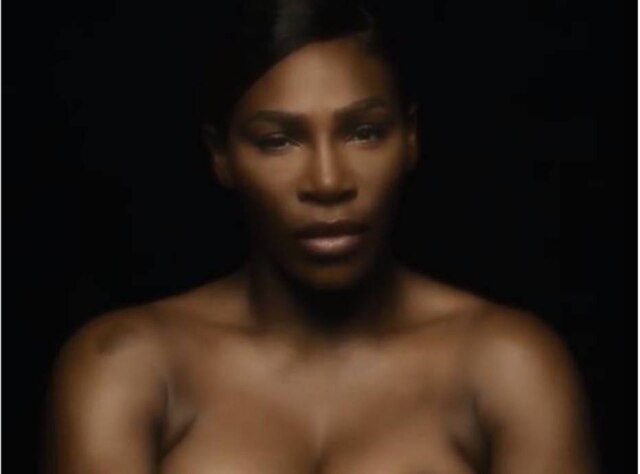 Reprodução Instagram/ Serena Williams Serena Williams canta para campanha de conscientização sobre câncer de mama