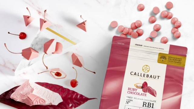 Callebaut Ruby. O chocolate rosa desenvolvido pela gigante belga