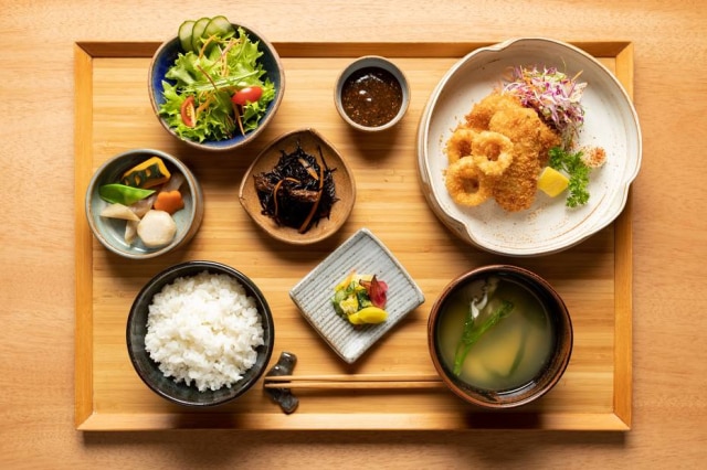 Uma das sugestões do almoço do Aizomê na Japan House