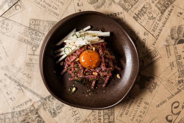 Rubens Kato Steak Tartare do Komah.