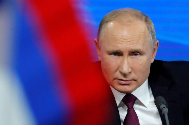 REUTERS/Maxim Shemetov/File Photo O presidente russo Vladimir Putin
