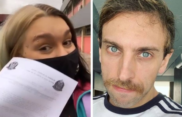 Instagram / @biagremion / @leolins Bia Gremion e Leo Lins
