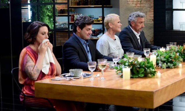 Blad Meneghel / Record TV / Divulgação Xuxa durante sua participação no 'Top Chef'