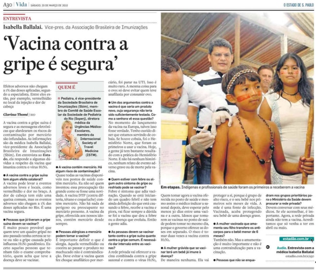 Acervo/Estadão > Estadão- 20/3/2010