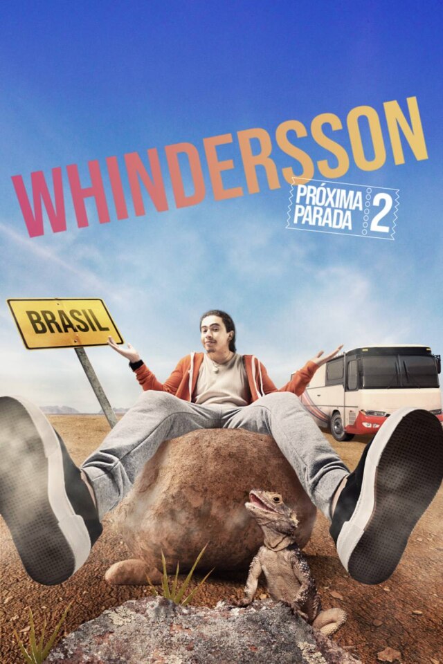 YouTube Originals Banner da segunda temporada da série 'Whindersson - Próxima Parada'