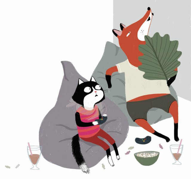 Editora Papagaio No livro ‘O Corpo é Meu, Ninguém Põe a Mão’, da juíza Tatiane Moreira Lima e da jornalista Denise Natale, com ilustrações de Veridiana Scarpelli, a gatinha sofre assédio de um amigo da família.