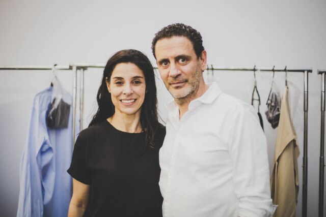 Fernanda Figueiredo / Especial para O Estado de S. Paulo Roberto e Raquel Davidowicz, da Uma: comemoração de vinte anos de marca com empreitada americana