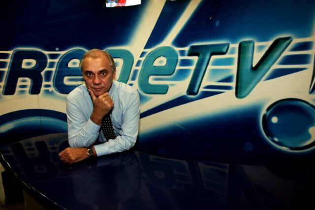 Paulo Liebert / Estadão O apresentador durante sua passagem pela RedeTV!