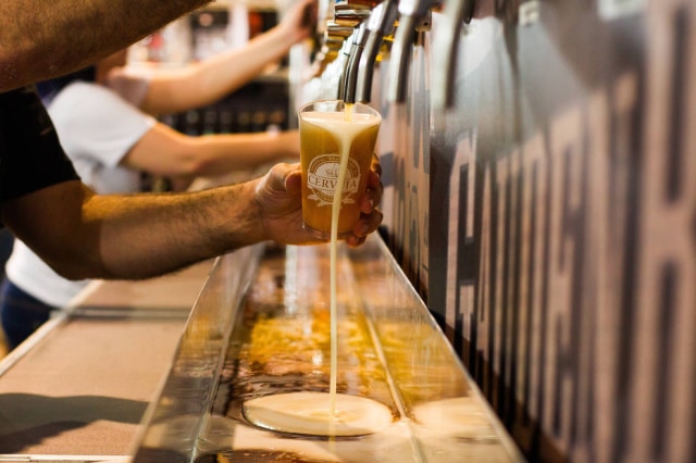 Fernando Sciarra Festival Brasileiro da Cerveja, que acontece em Blumenau, Santa Catarina. Foto: Fernando Sciarra/Estadão