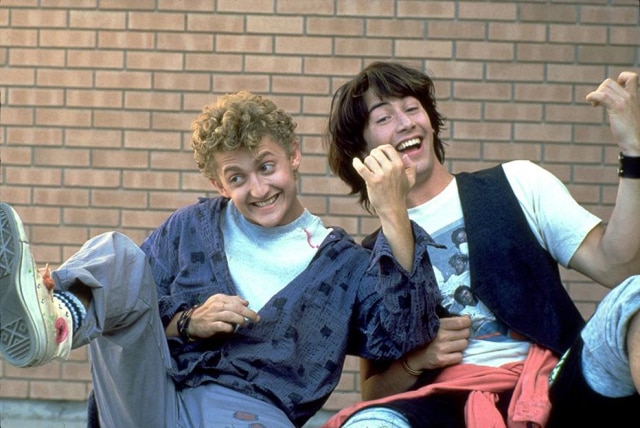 De Laurentiis Entertainment Group Keanu Reeves e Alex Winter em 'Bill & Ted'.