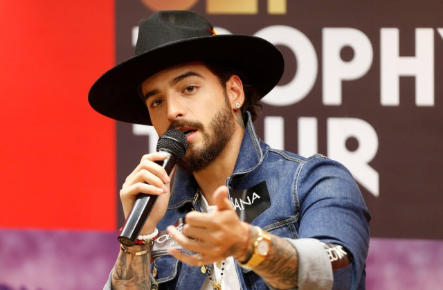 Jaime Saldarriaga / Reuters O cantor de reggaeton colombiano Maluma.
