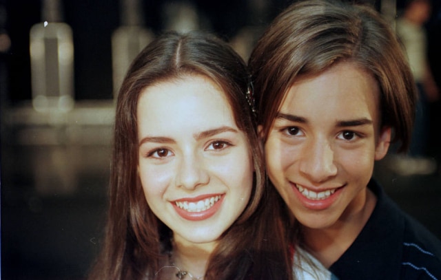 Paulo Liebert / Estadão Sandy e Junior em foto de 1998.