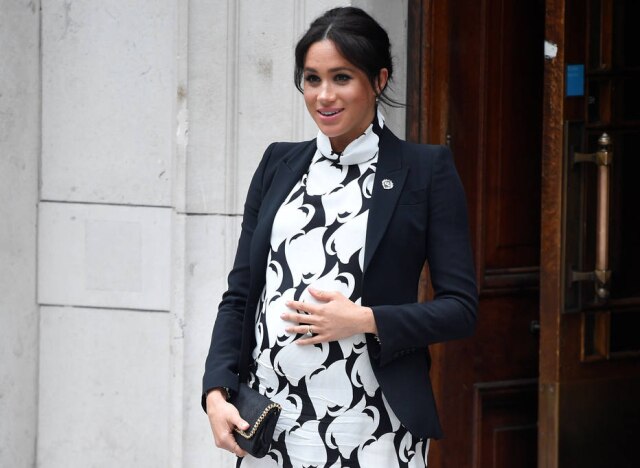 REUTERS/Toby Melville A duquesa de Sussex, Meghan Markle, no Dia Internacional da Mulher.
