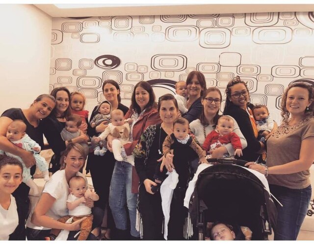 Arquivo Pessoal Grupo de amigas no pós-parto vira rede de apoio pelo WhatsApp.