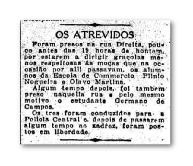 Acervo Estadão O Estado de S. Paulo - 21/5/1920