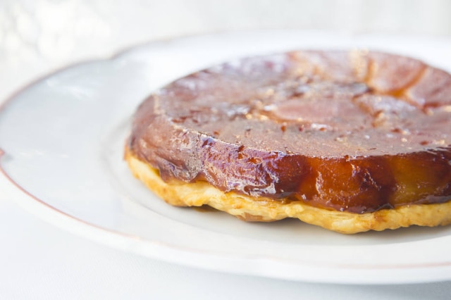 Bruno Geraldi Clássica tarte tatin, com maçã e caramelo, do Ici Bistrô.