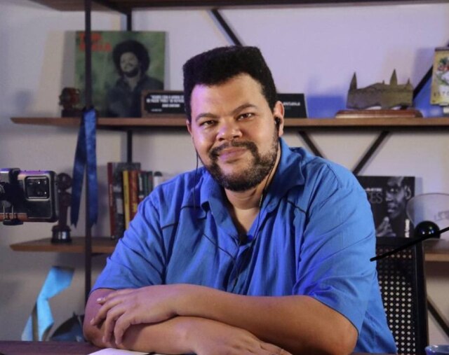 Instagram/@babusantana O ator Babu Santana, ex-'BBB', que foi diagnosticado com covid-19