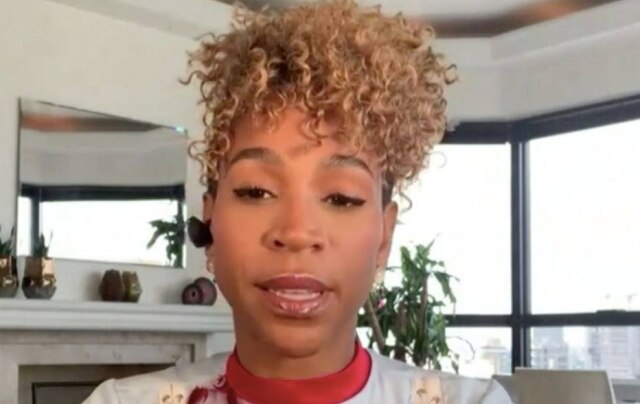 Twitter/ @EncontroFatima Karol Conká em entrevista a Fátima Bernardes