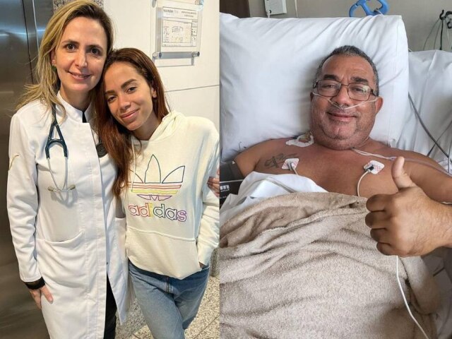 Instagram/@anitta Anitta contou que seu pai foi operado pela médica Ludhmila Hajjar.