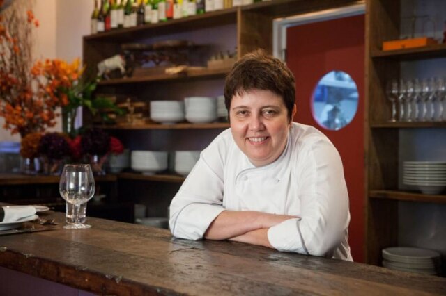 Leonardo Wen|Estadão Roberta em seu restaurante, no Rio