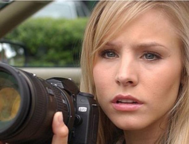 Divulgação A atriz Kristen Bell no papel de Veronica Mars.