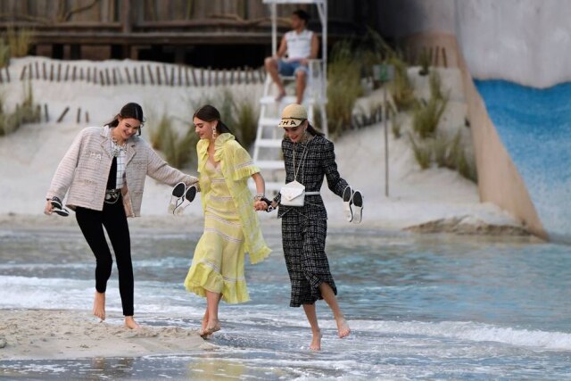 Bertrand Guay/AFP Desfile de primavera/verão 2019 da Chanel