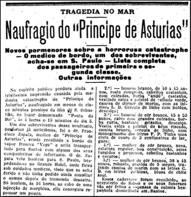 Acervo/Estadão O Estado de S.Paulo- 09/3/1916