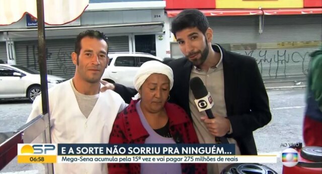 Repródução do programa ' Bom dia SP' (2019) / Globoplay Dona Maria perdeu os contatos que tinha para fazer com o filho, que está internado em Sete Lagoas, Minas Gerais.