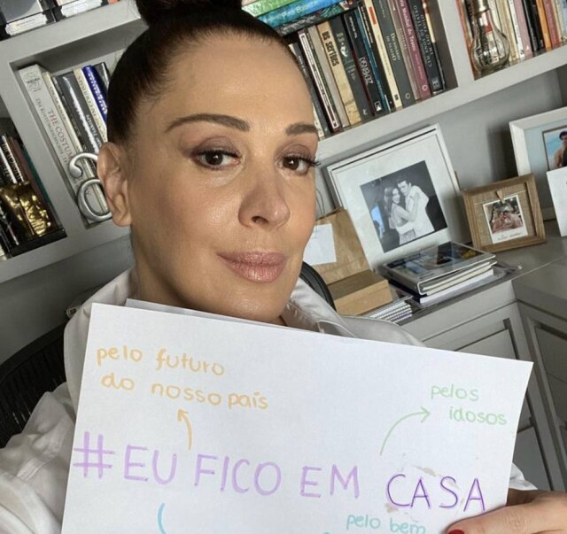 Instagram/@claudiaraia A atriz Claudia Raia