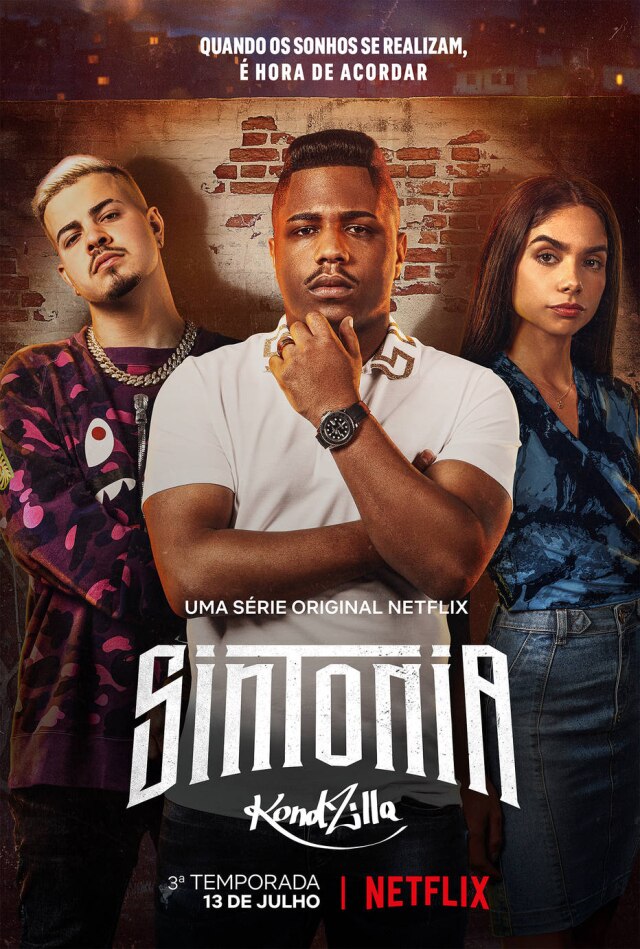 Netflix Novo pôster da 3ª temporada de 'Sintonia'.