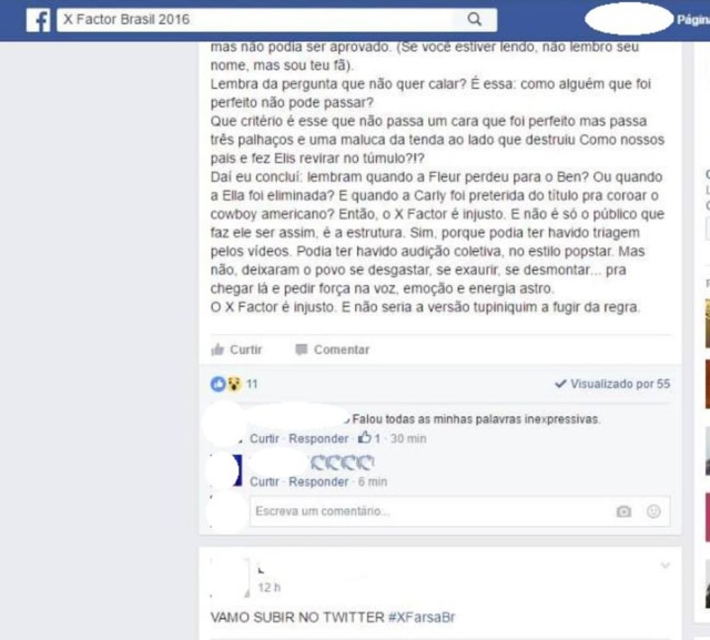 Reprodução Segundo os candidatos, algumas pessoas foram entrevistadas diversas vezes antes de realizar a audição, passando a impressão de quem já estaria pré selecionadas.