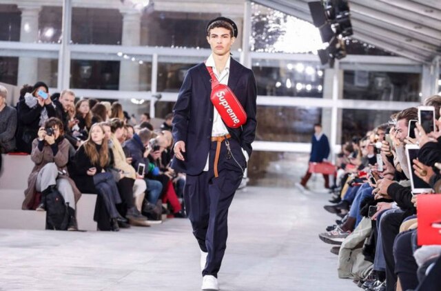 Valerio Mezzanotti para The New York Times Supreme para Louis Vuitton, inverno 2017