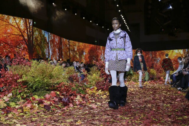 Valerio Mezzanotti/The New York Times Moncler Gamme desfilou em Paris.