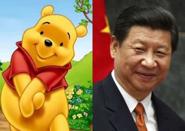 Reprodução de cena/Disney | Edgard Garrido/REUTERS O personagem tem sido censurado na China após memes e comparações com o presidente Xi Jinping.
