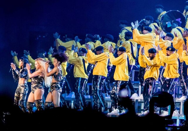 Kyle Grillot/ AFP Beyoncé foi a principal atração desta edição do festival de música Coachella