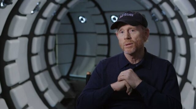 YouTube/StarWars O diretor de 'Han Solo: Uma História Star Wars', Ron Howard, deu detalhes da produção do filme em novo vídeo