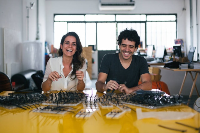 F. Florenzano Os sócios arquitetos Paula Sertório e Victor Paixão, fundadores da PAX. ARQ