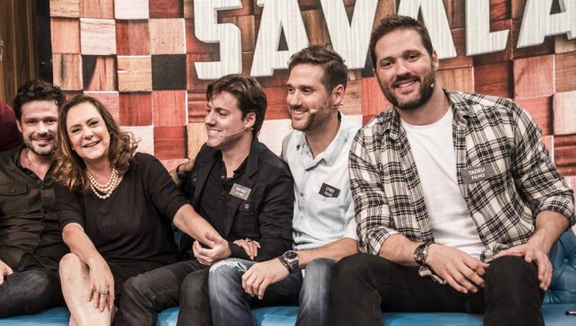 João Miguel Júnior / Globo Elizabeth Savala e seus quatro filhos